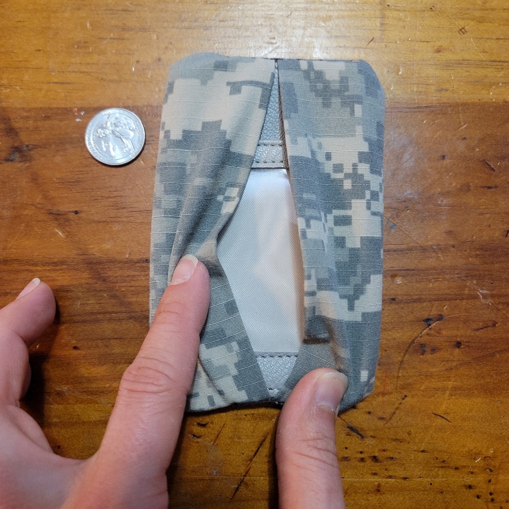 Army card wallet cover